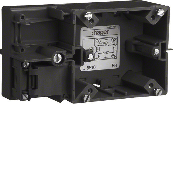 Hager Tehalit Caja De Montaje Canal De Pared - L5816