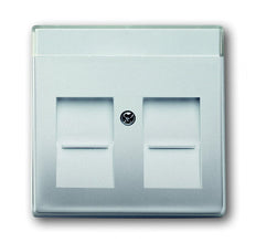 ABB Busch-Jaeger Placa de inserción de acero inoxidable puro para aparamenta - 2CKA001710A3767
