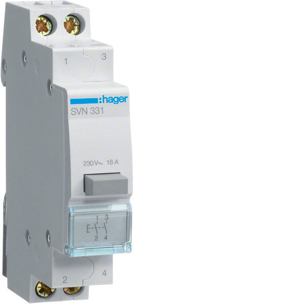 Hager Módulos de Señalización y Pulsadores Pulsador Modular - SVN331