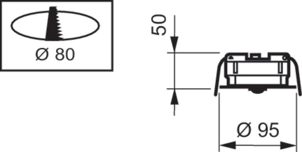 Elemento sensor de Movimiento Occuswitch de Philips - 73138499