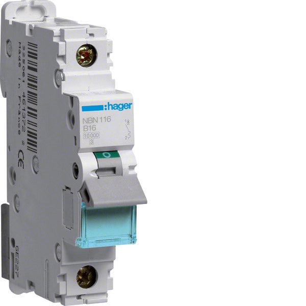 Interruptor Automático Hager NBN - NBN116