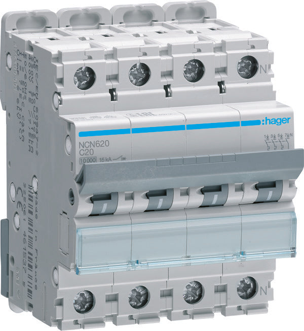 Interruptor Automático Hager NCN - NCN620