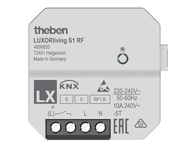 Theben LUXORliving Interruptor Actuador Sistema Bus - 4800620