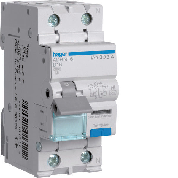 Interruptor Diferencial Hager HACO - ADH916