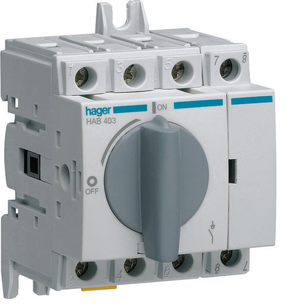 Interruptor-seccionador Hager HAB - HAB403