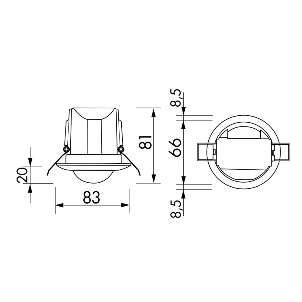 Interruptor de Movimiento BEG Luxomat (completo) - 92196