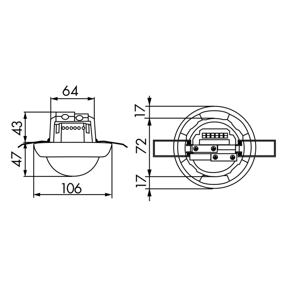 Interruptor de Movimiento BEG Luxomat (completo) - 92149