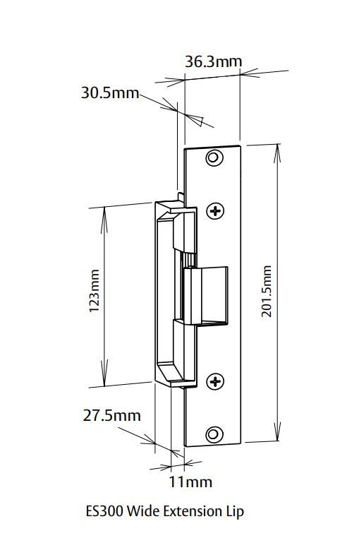 Cerradura de Puerta Eléctrica Assa Vema - 10010282