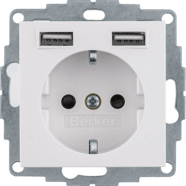 Hager Berker S.1/B.3/B.7 Toma De Pared (Aparamenta WCD) - 48031909