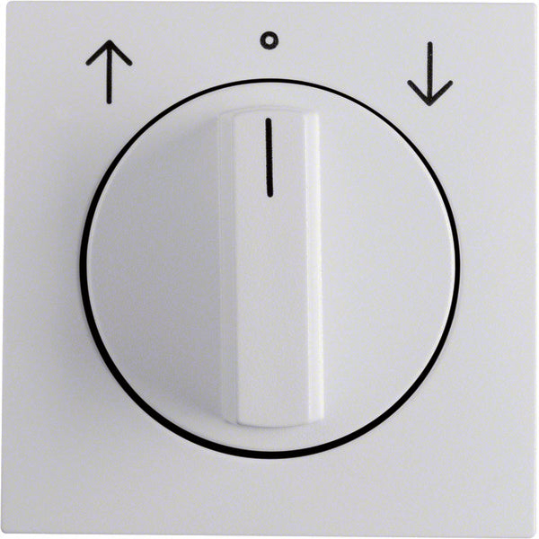 Hager Berker S.1/B.3/B.7 Elemento De Control/Conmutador De Placa Central - 1080190900