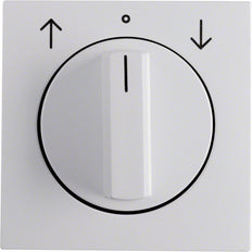 Hager Berker S.1/B.3/B.7 Elemento De Control/Conmutador De Placa Central - 1080190900