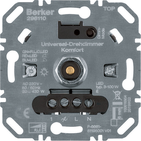 Hager Berker Dimmer - 296110