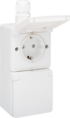 Caja De Enchufes De Pared Niko New Hydro (WCD Switchgear) - 701-37842