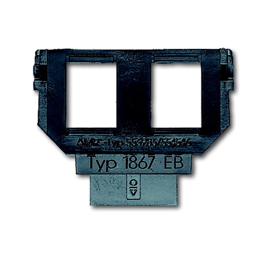 ABB Unidad Básica Busch-Jaeger Placa de Aparamenta Insertada - 2CKA001764A0182
