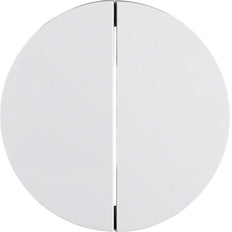 Hager Berker R.1/R.3 Elemento De Control/Conmutador De Placa Central - 16232089