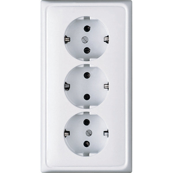 Caja De Enchufes De Pared CD500 De Jung (aparamenta WCD) - CD523WW