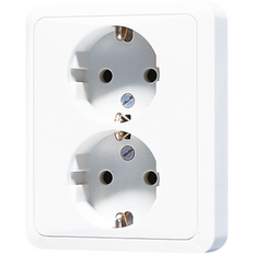 Caja De Enchufes De Pared CD500 De Jung (aparamenta WCD) - CD5020NKIWW