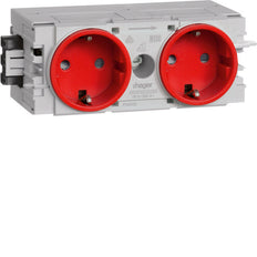 Hager Tehalit Wall Outlet Box (WCD Switchgear) (European Socket) - GS20003020