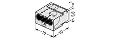 Pinza Para Microsoldadura Wago - 243-304 [100 Piezas]