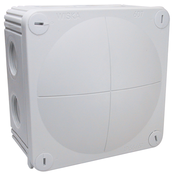 Wiska CombI Caja de pared/techo de superficie - 10060406 [2 Piezas]
