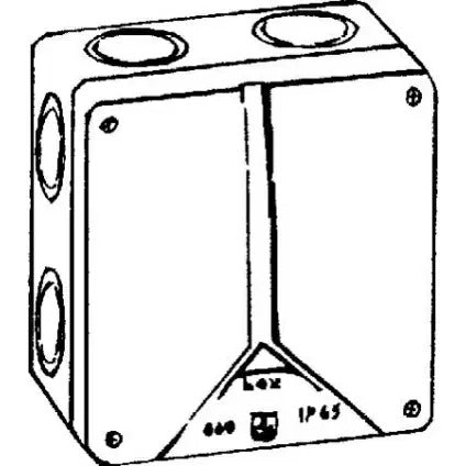 Spelsberg Abox Caja De Pared/Techo Para Montaje En Superficie - 80490701