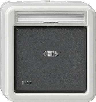 Interruptor de instalación de superficie estanco Gira - 011631