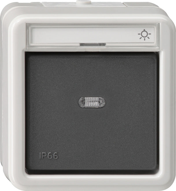 Pulsador estanco de superficie Gira - 015631