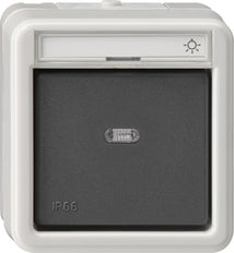 Pulsador estanco de superficie Gira - 015631