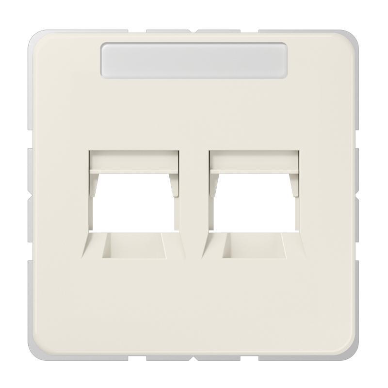 Aparamenta con placa de inserción CD500 de Jung - 569-25WE
