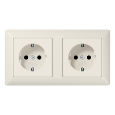 Caja De Salida De Pared AS500 De Jung (aparamenta WCD) - AS1520-2BFKI