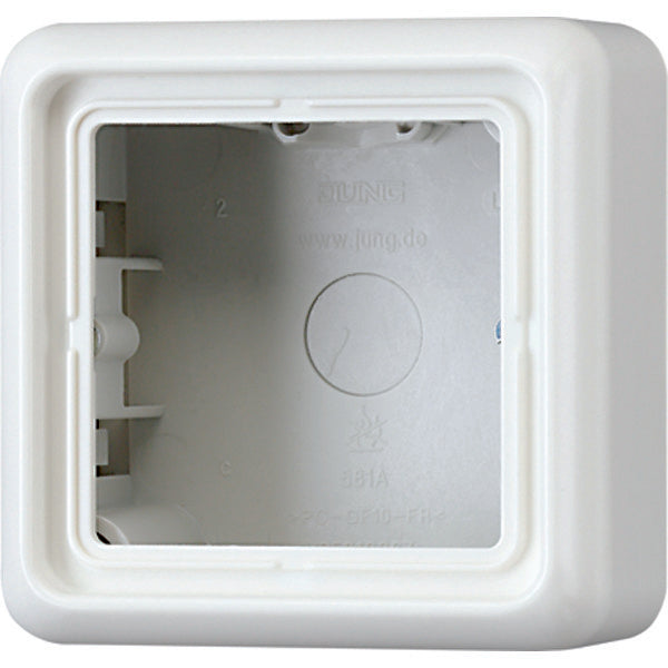 Jung CD500 Caja De Montaje En Superficie Empotrada Aparamenta - CD581AWW