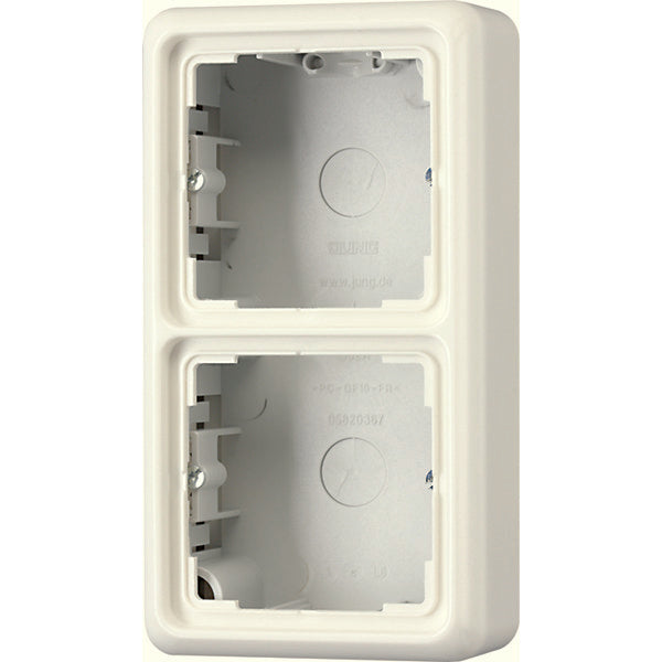 Jung CD500 Caja De Montaje En Superficie Empotrada Aparamenta - CD582AW