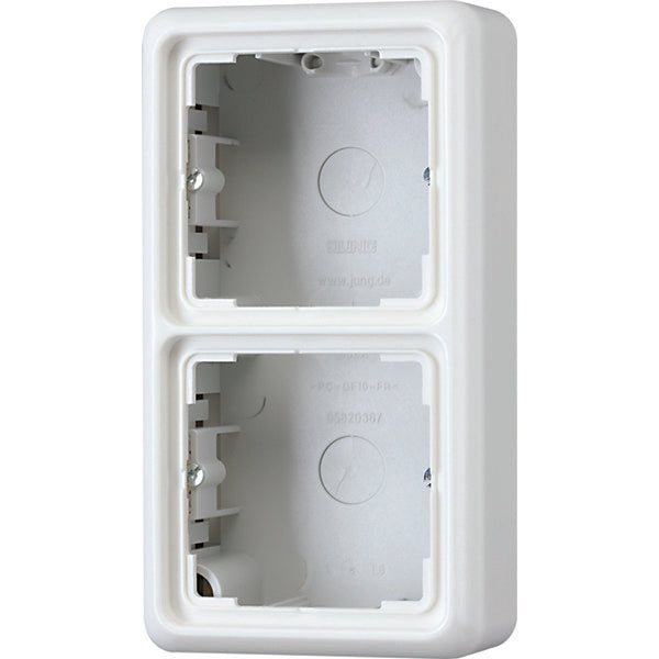 Jung CD500 Caja De Montaje En Superficie Empotrada Aparamenta - CD582AWW
