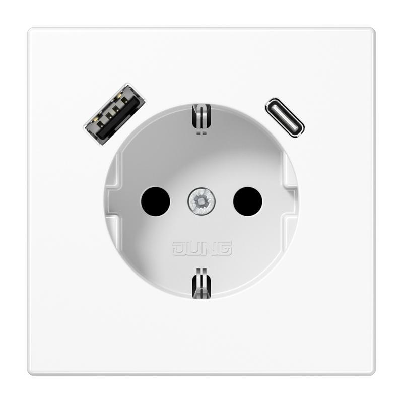 Caja De Enchufes De Pared Jung (aparamenta WCD) - LS1520-15CAWW