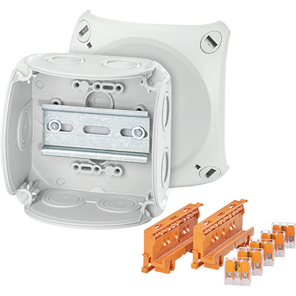 Caja de pared/techo para montaje en superficie Hensel - DK 0404 W