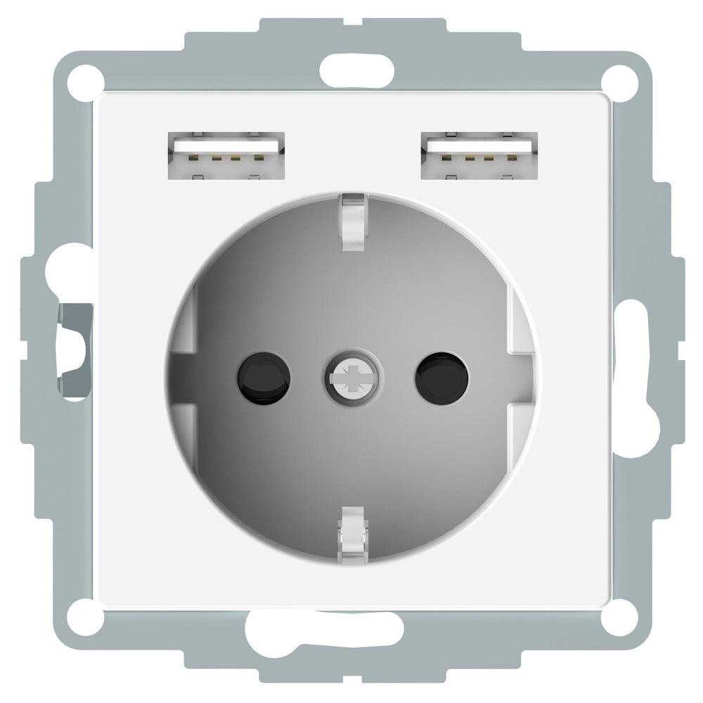 Schneider Electric Merten M-Smart Wall Outlet (WCD Switchgear) - MTN2366-0319