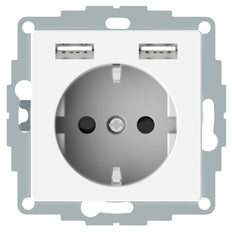 Schneider Electric Merten M-Smart Wall Outlet (WCD Switchgear) - MTN2366-0319
