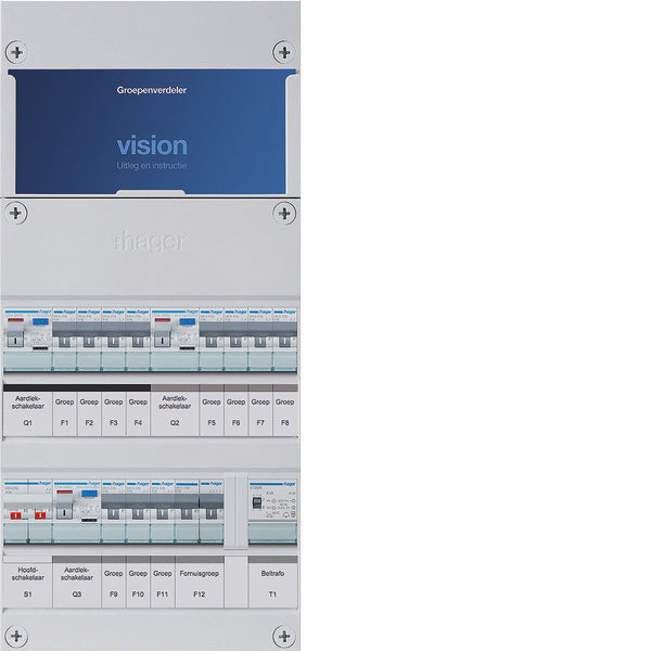 Armario De Instalación Hager VISION - VKG434E-FT