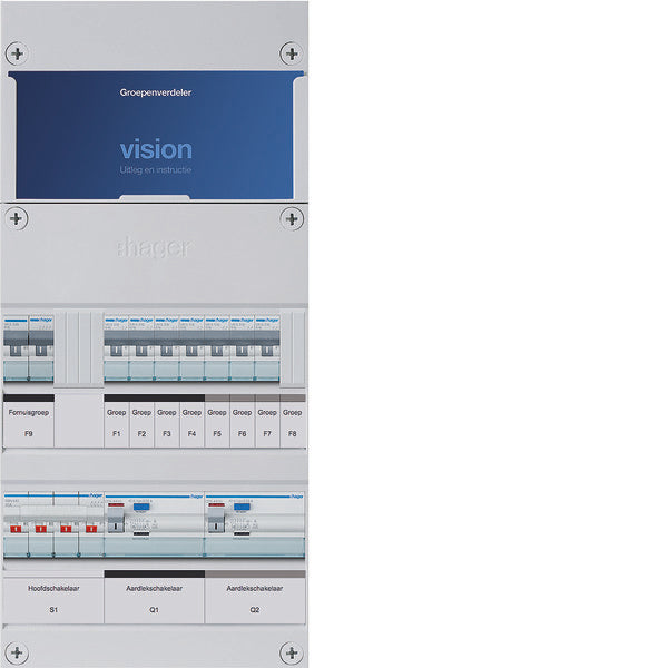 Armario De Instalación Hager VISION - VKG43L-F