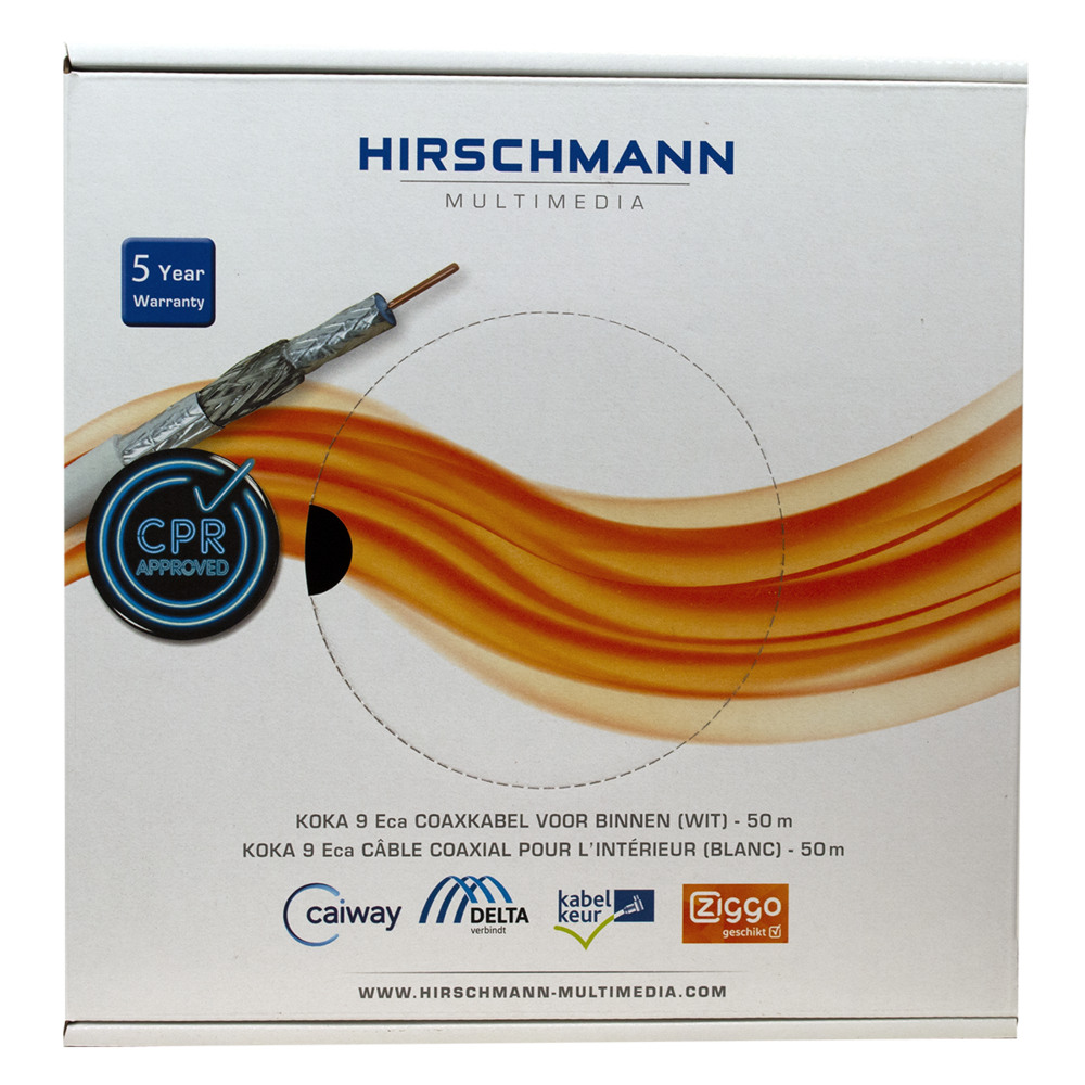 Cable Coaxial Multimedia Hirschmann - 298799820 [50 Metros]