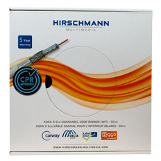 Cable Coaxial Multimedia Hirschmann - 298799820 [50 Metros]