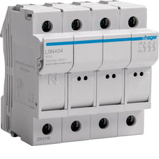 Soporte Hager Para Fusible Cilíndrico - LSN404