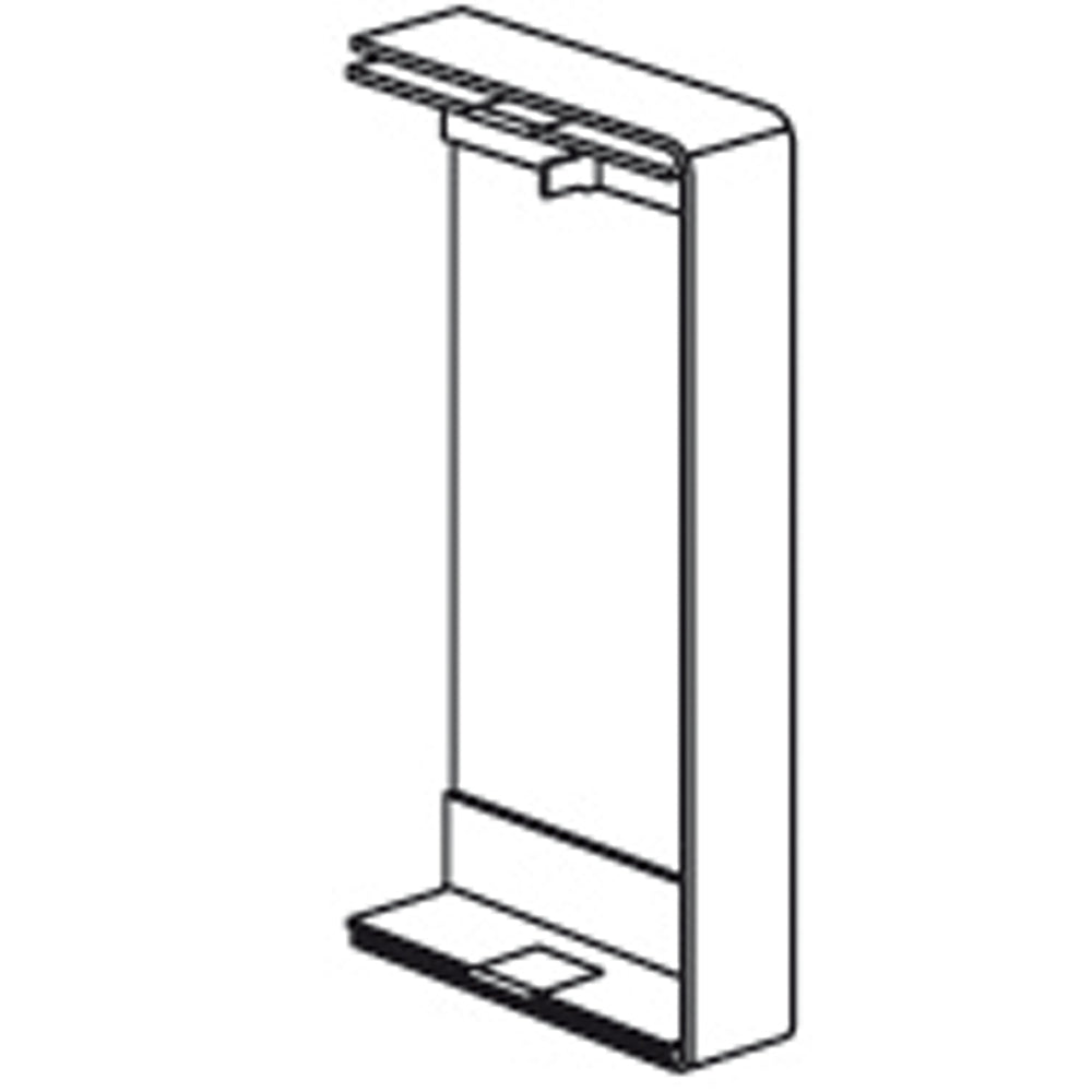 Stago WG 3000 Mamparo final Canal de pared/columna - INS5550803