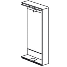 Stago WG 3000 Mamparo final Canal de pared/columna - INS5550803