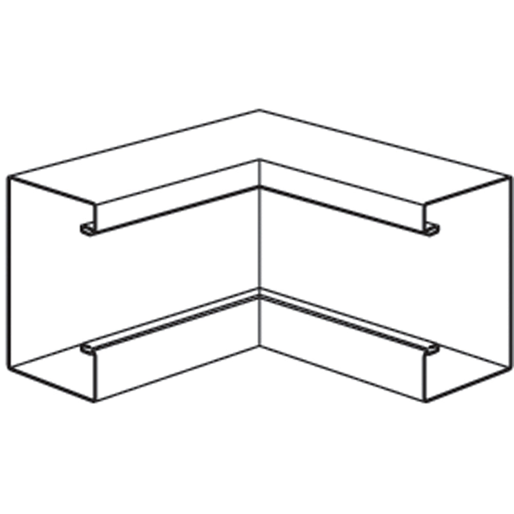 Stago WG 3000 Pieza de esquina vertical Canal de pared - INS5551502