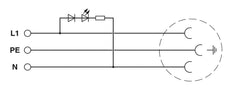 Phoenix Contact Toma De Pared Modular - 0804027