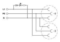 Phoenix Contact Toma De Pared Modular - 0804037