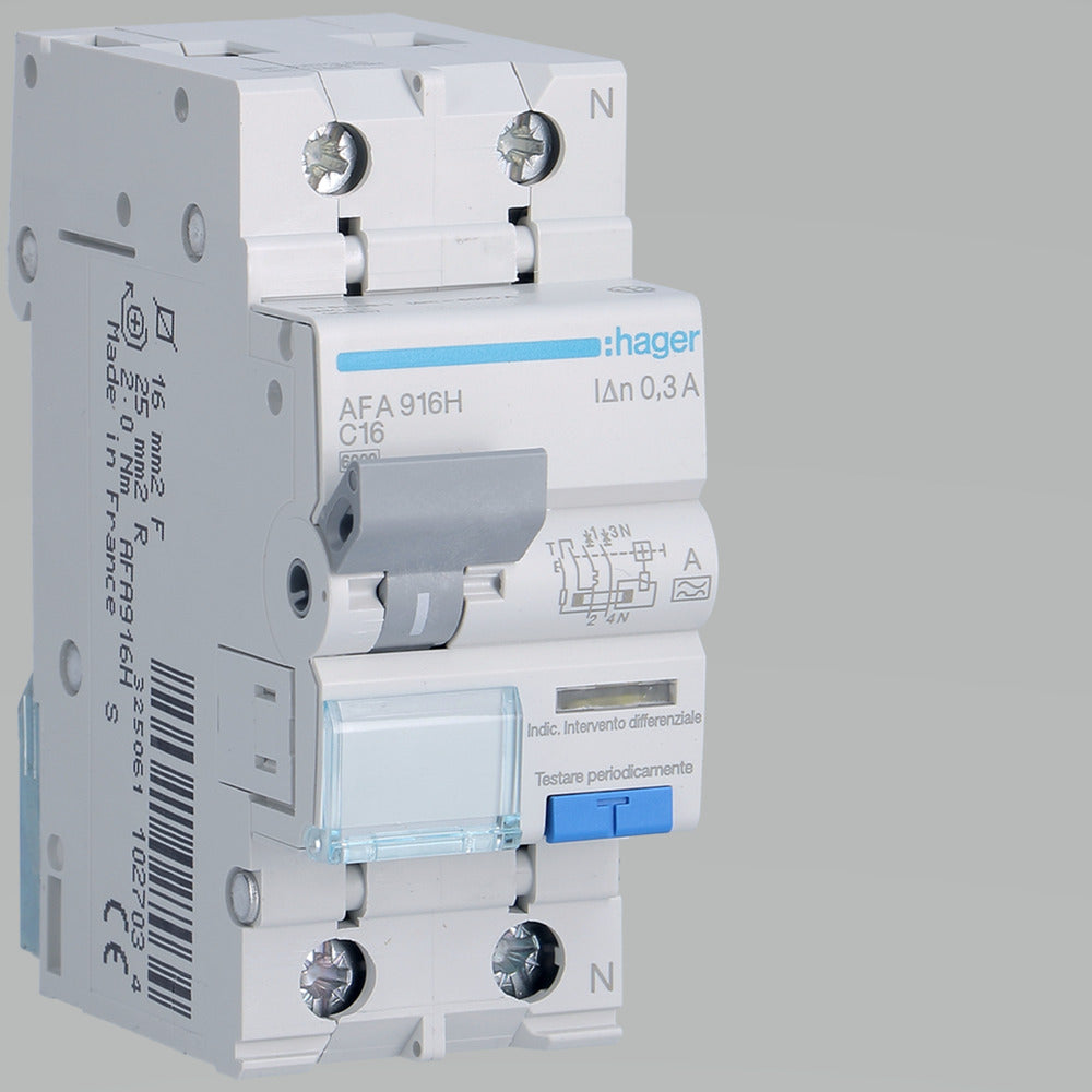 Interruptor Diferencial Hager HACO - AFA916H
