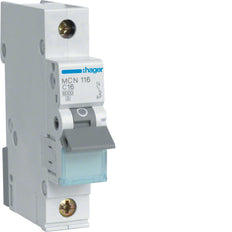 Interruptor Automático Hager MCN - MCN116E