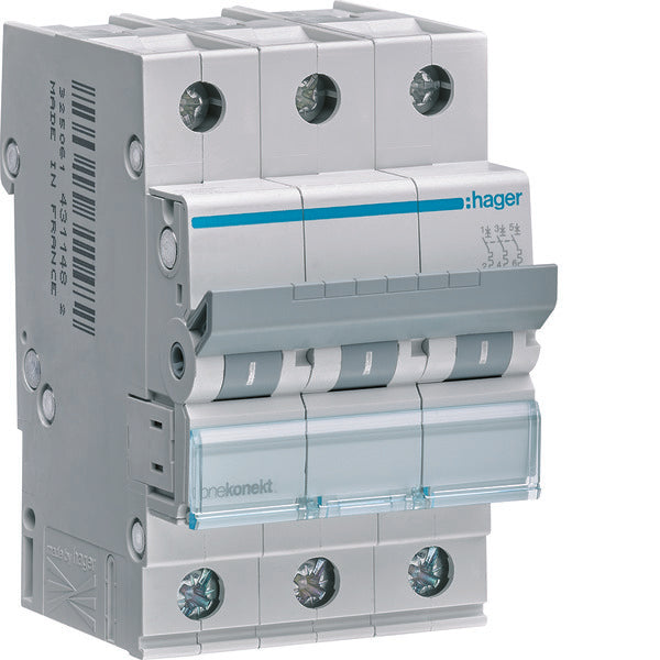 Interruptor Automático Hager MCN - MCN306E